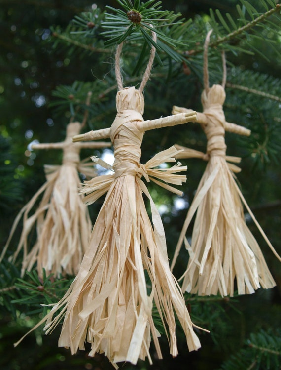 x3 Corn Dolly Traditional Victorian Style Christmas