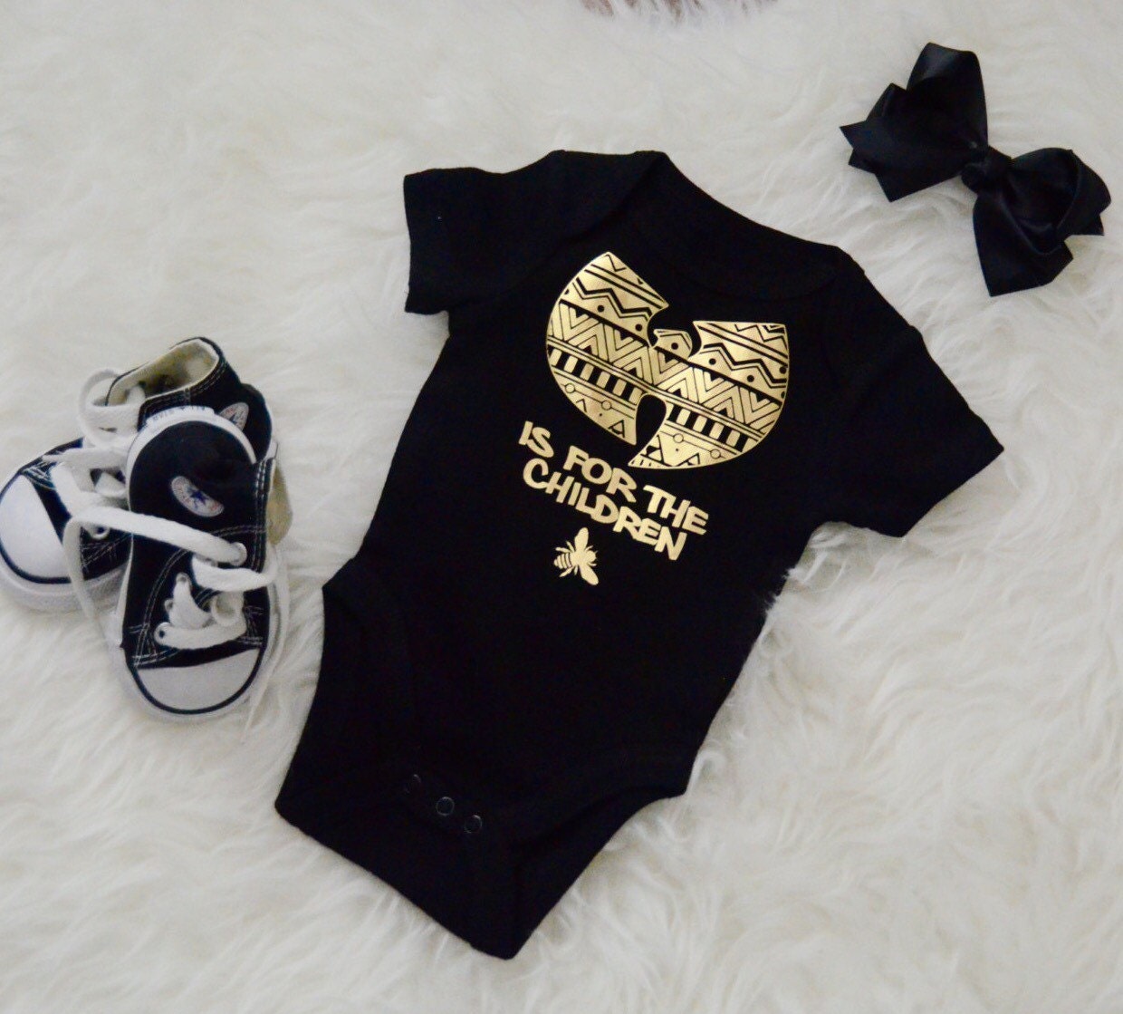 wu tang clan baby onesie