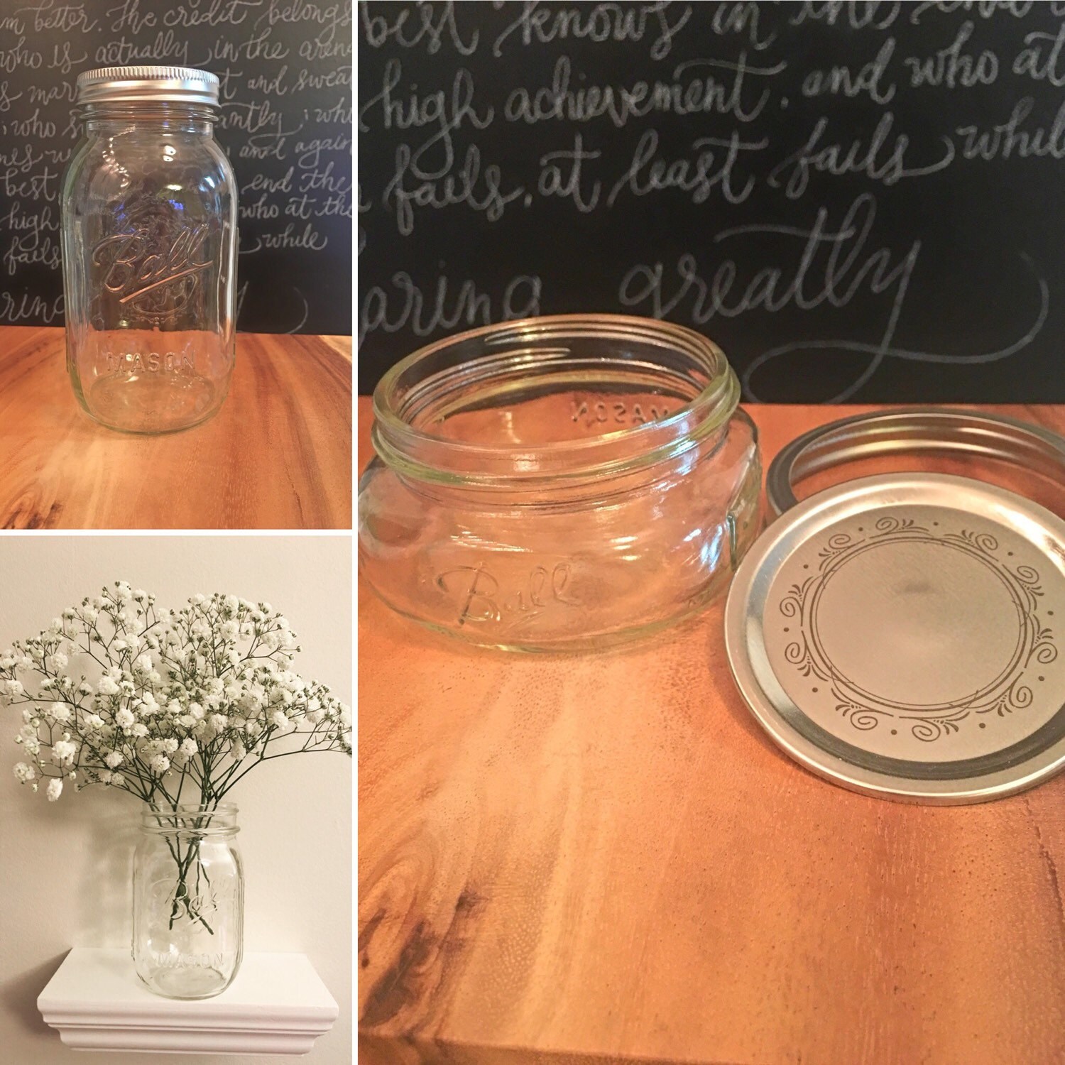 16oz Mason Jars Mason Jars Mason Jar Bulk Canning Jar Bulk