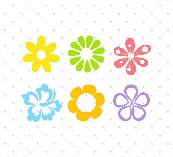 Download Flower SVG Cut Files, Spring Flowers SVG Cut Files, for ...