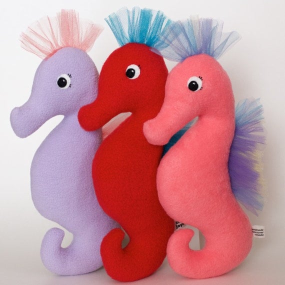 seahorse cuddly toy