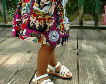 Girls Wonder Woman Skirt