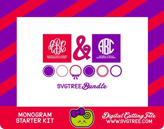 Download Master Circle SVG Circle Monogram SVG Monogram Frame SVG