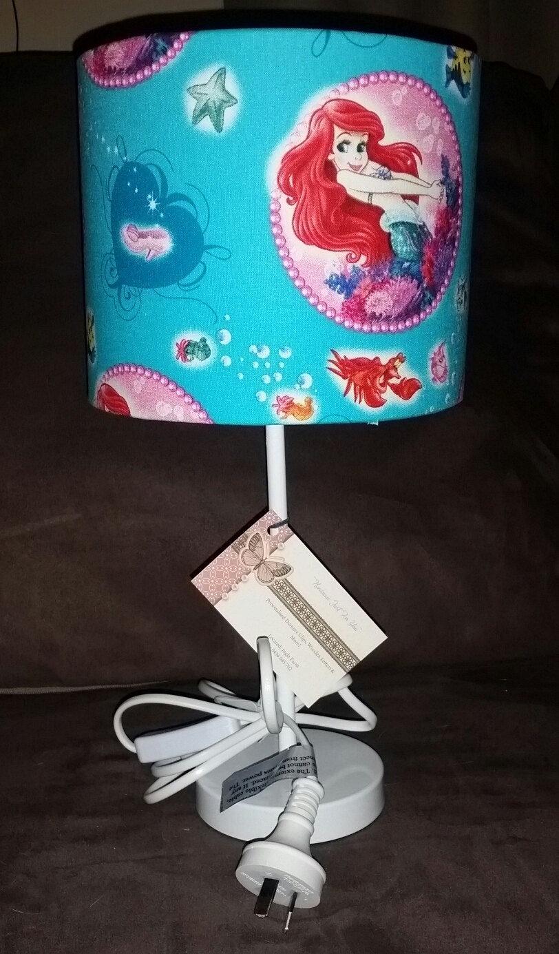 Little Mermaid Lamp by PersonalisedGifts01 on Etsy