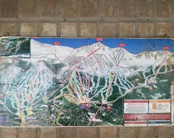Antiqued Breckenridge Map