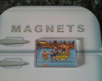 Wrestlefest Arcade Fridge Magnet. Royal Rumble Wrestling. WWF. Retro Videogame