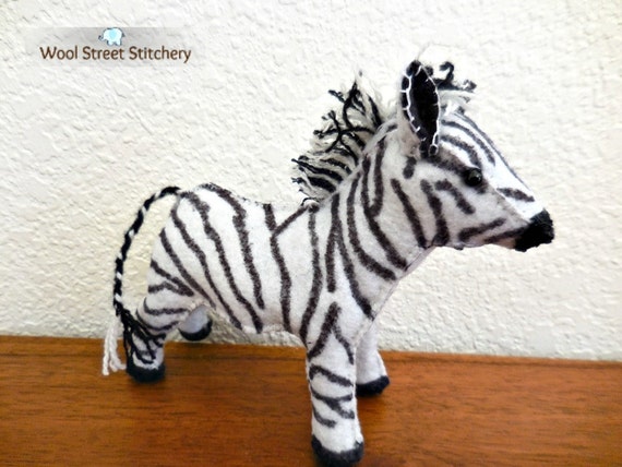 zebra stuffed animal pattern