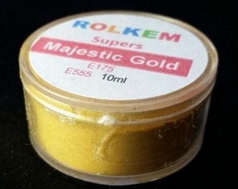 Majestic Gold Metallic Super Dust By Rolkem DUS234