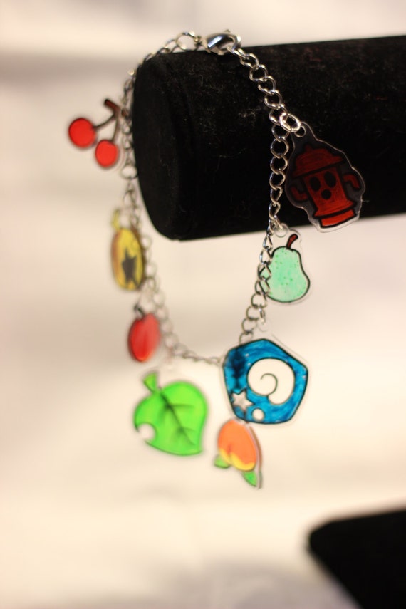 Animal Crossing Inspired Charm Bracelet