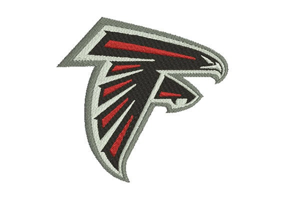 Embroidery design atlanta falcons logo INSTANT download