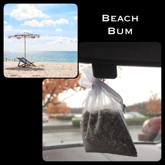 BEACH BUM SUNSCREEN Auto / Car Hanging Air by AtoZCandles