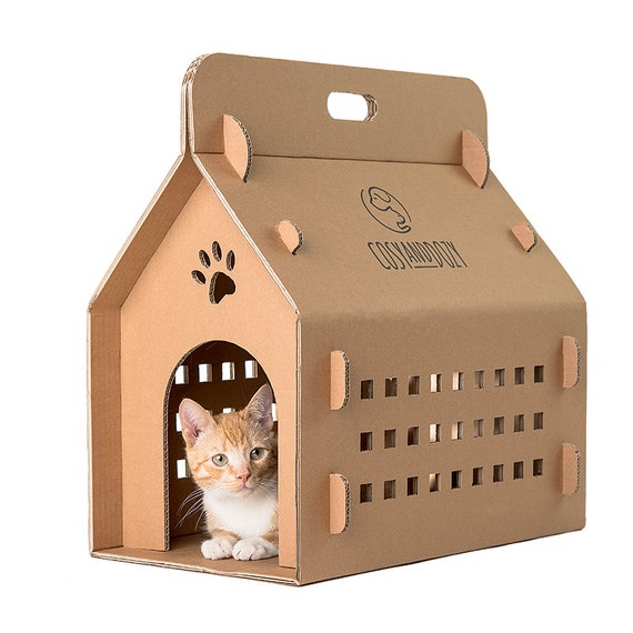 cardboard carrier and pet house