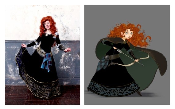 disney brave princess costume