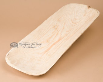 Primitive Wooden Dough Bowl 20-23" -Unfinished