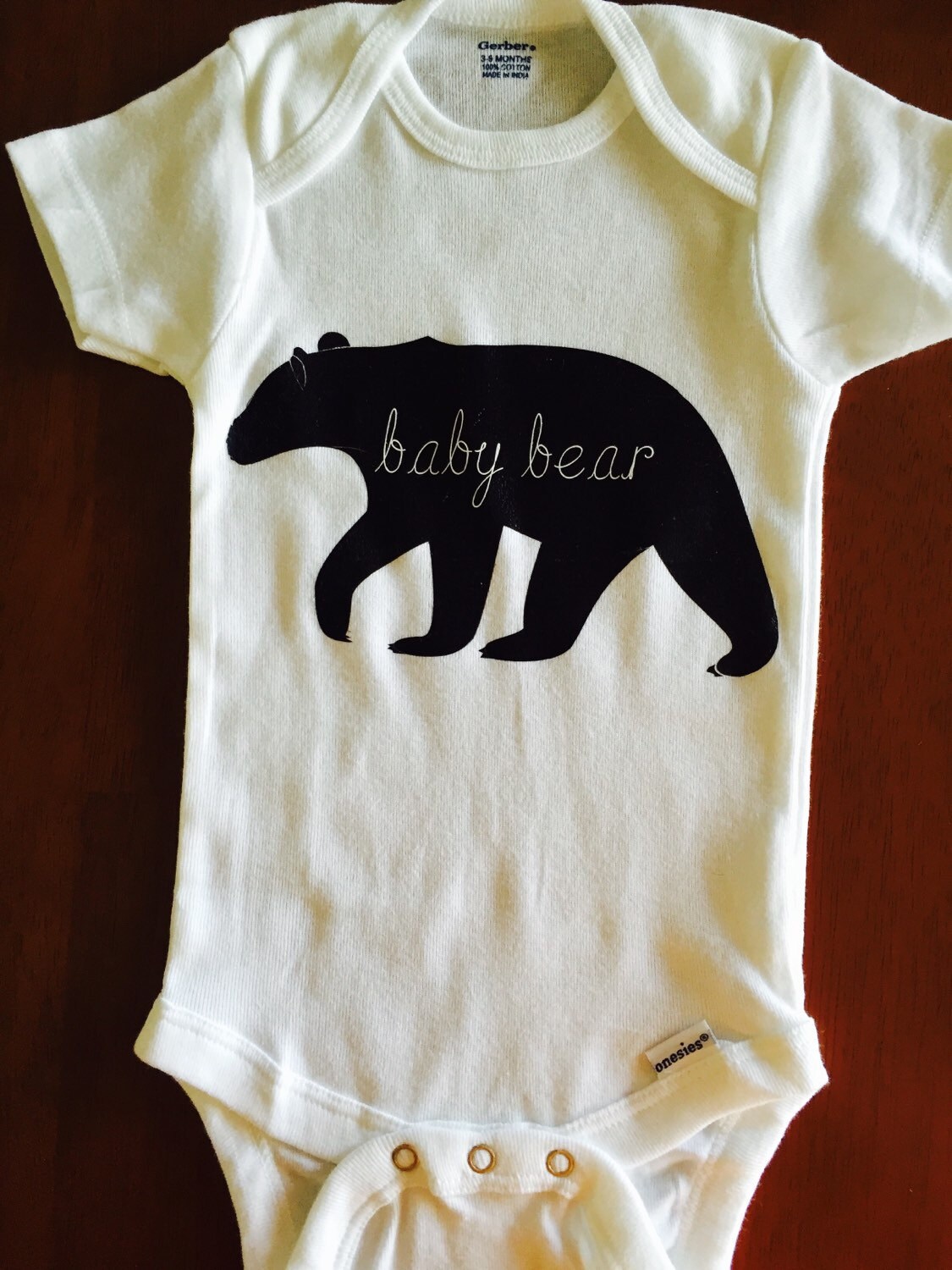 Baby onesiebear onesiebaby by BearCountryCraftz on Etsy