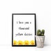 Gilmore Girls Poster I Love You a Thousand Yellow Daisies