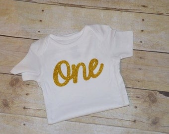 First Birthday Onesie, One Onesie, 1st birthday onesie.