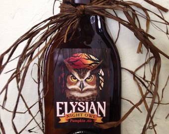 elysian night owl pumpkin ale in vancouver