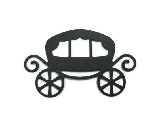 Princess Carriage Die Cut Set Of 25 