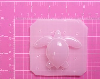 Plastic Turtle Mold, Tortoise Mold, Plastic Resin Mold, Plastic Mold, Clay Mold, Nature Mold, Soap Mold, Cabochon Mold, Beach Mold