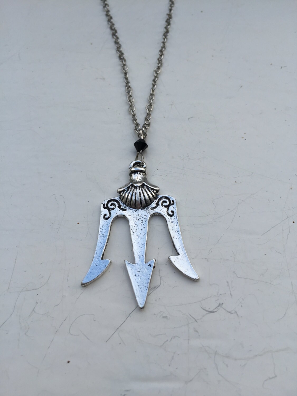 Percy Jackson Zeus Trident Necklace