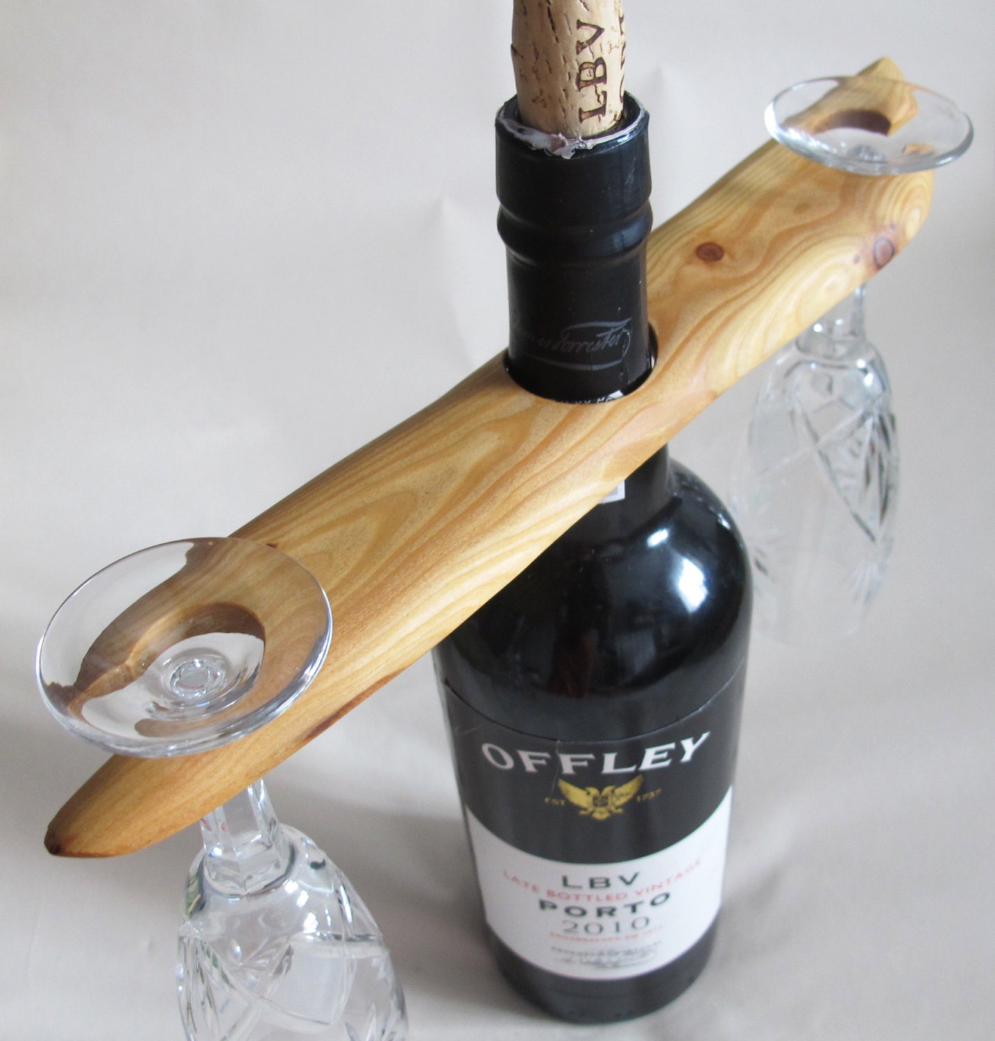 Wine Glass Holder Wooden - Wine bottle holder wood wine caddy wine ...