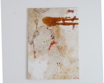 Abstract painting on canvas/canvas - original - painting; Mixed media