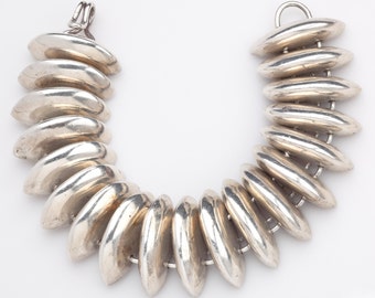 Robert Lee Morris Snake Sterling Bracelet