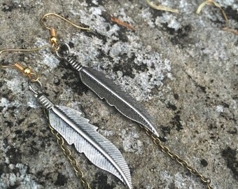 On sale!!! Feather and chain