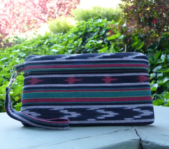 Wristlet Striped Boho Wristlet Wallet iPhone 7 or 7