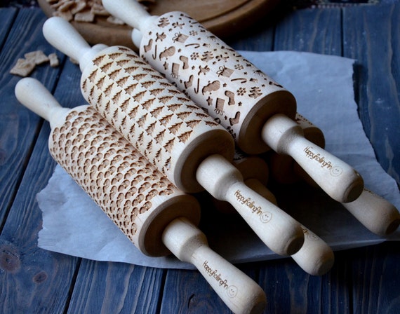 Custom set of rolling pins