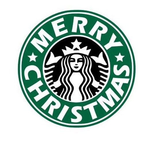 Download Items similar to Merry Christmas SVG Starbucks on Etsy