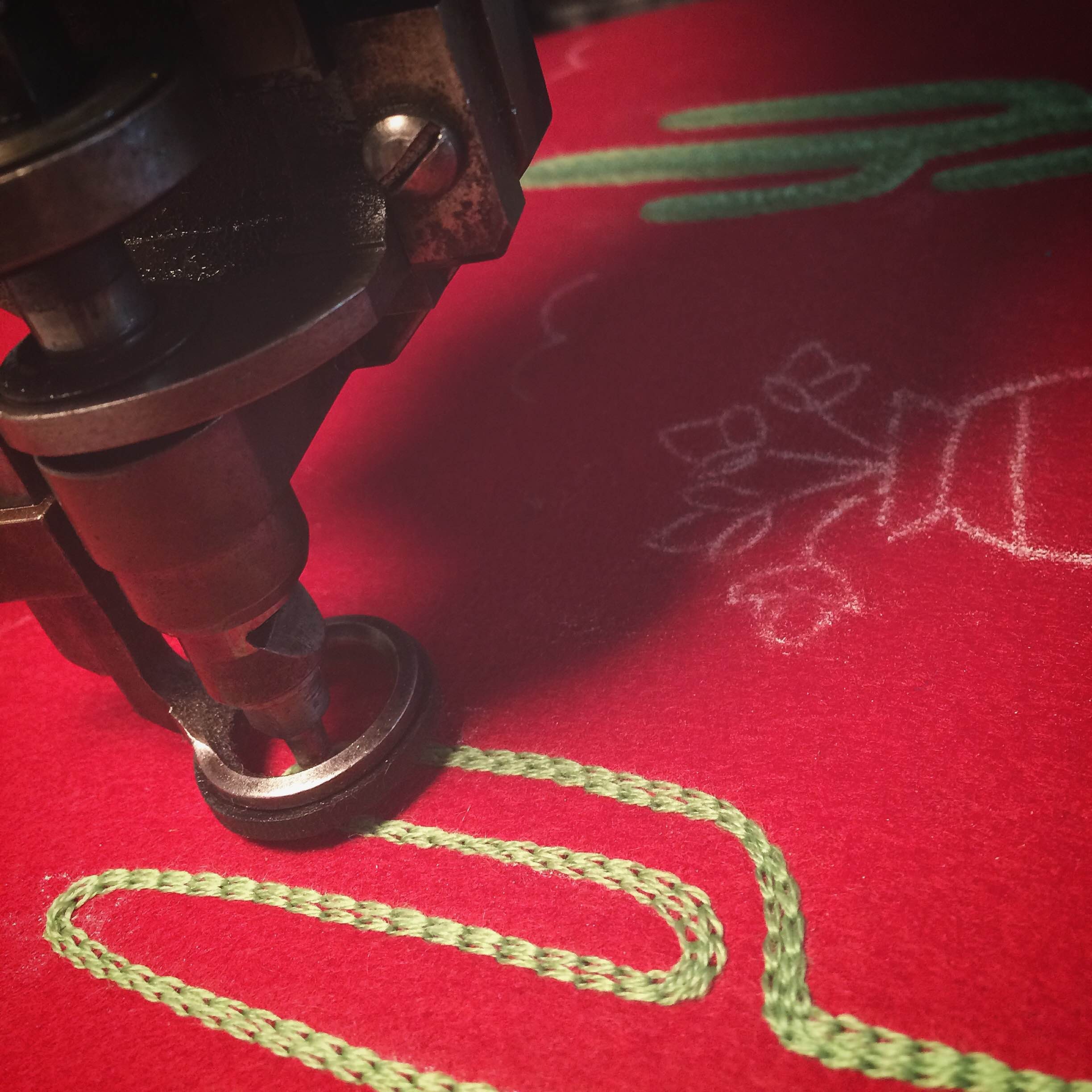 Vines of the West Chainstitch Embroidery by by VinesoftheWest