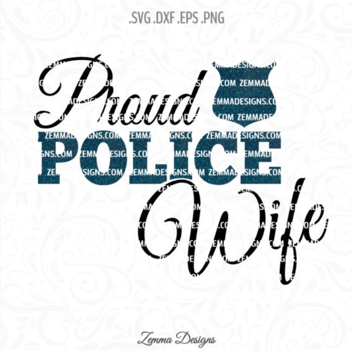 Free Free Proud Police Wife Svg 798 SVG PNG EPS DXF File