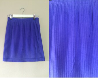 Size Med/Lg ~ Purple Skirt ~ 1990s Vintage