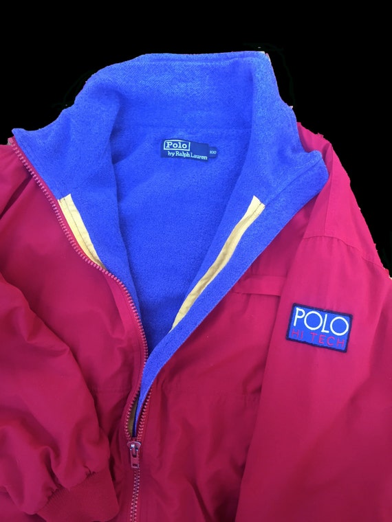 polo hi tech track jacket