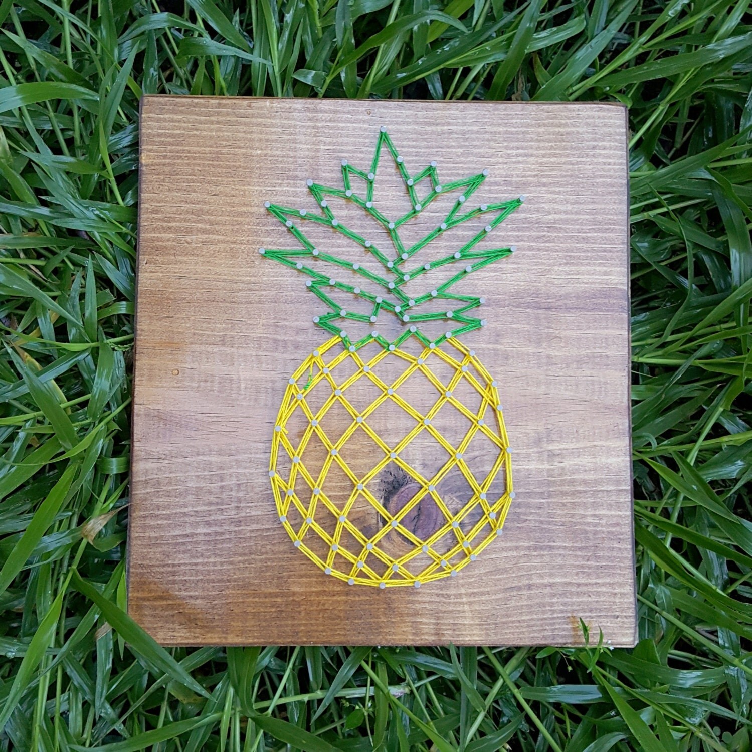 Welcome Pineapple String Art Made to Order Home Decor