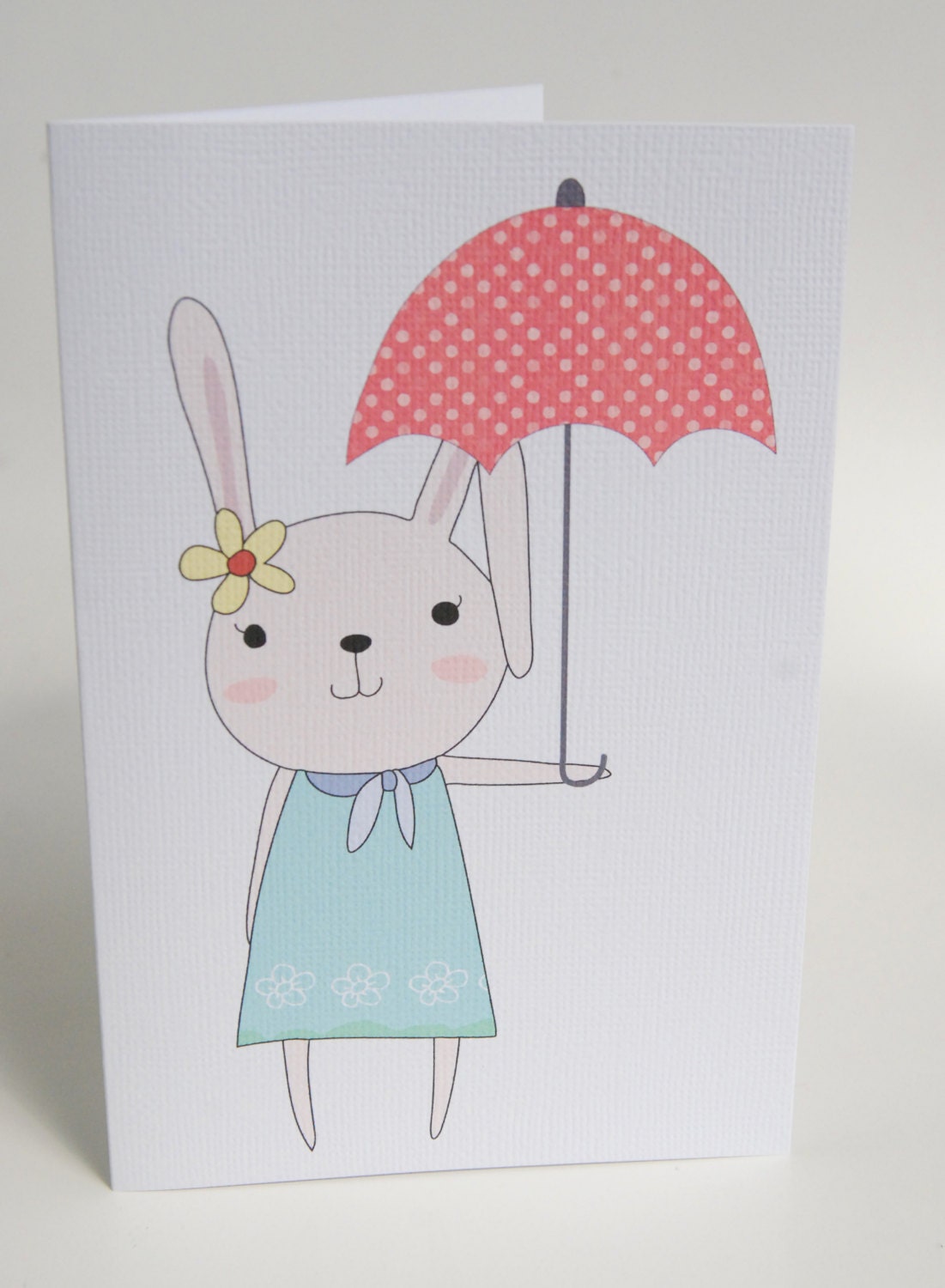 Awesome 55 Umbrella Greeting Card