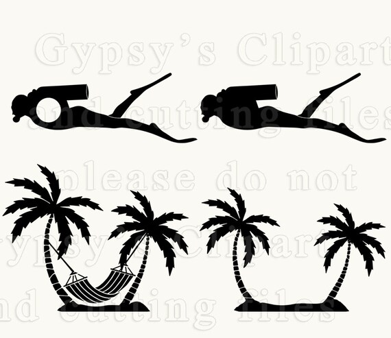 Download Beach svg, beach monogram, Scuba Diver Monogram, Cocktail ...