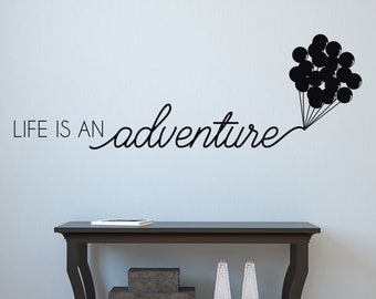 Let's Go On An Adventure Vinyl Wall Decal Sticker