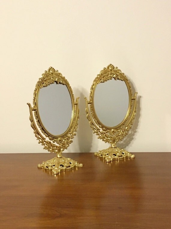 Items similar to Set of small ornate mirrors! Just in/Small baroque