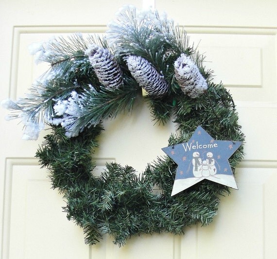 18 inch christmas wreath holiday door decor by comfyroom 18 inch christmas wreath holiday door decor by comfyroom