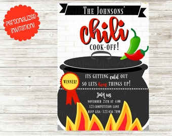 Chili Cook-Off Invitation!