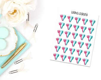 Kawaii Meal Planning Planner Stickers