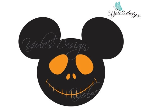 Mickey Mouse Halloween SVG Disney Inspired Layered Cutting by