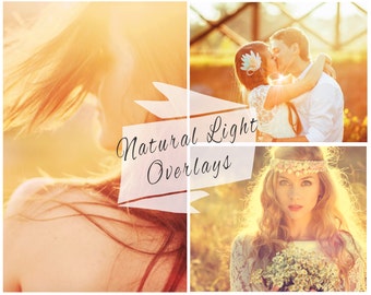 BOGOF, 50 Natural Sun Light Photoshop Overlays, Sunlight Overlays, Sun Flare, Wedding Overlays, Digital Backdrop, Instant Download