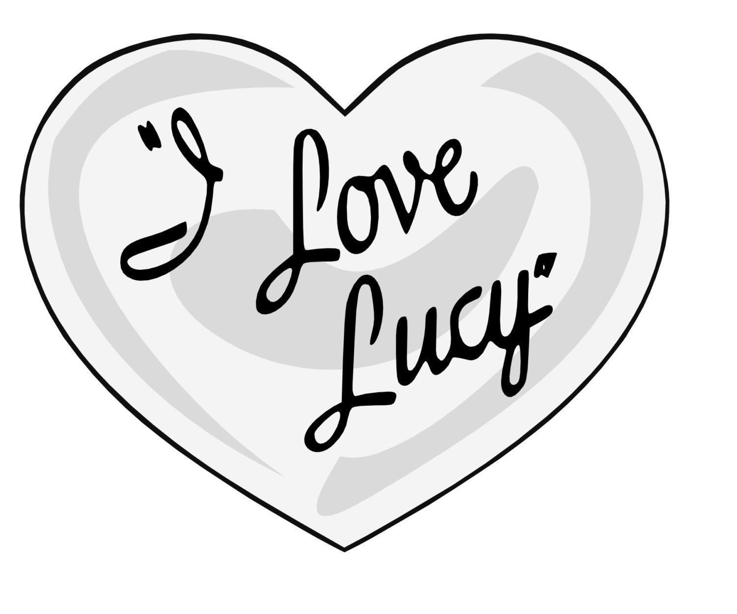 Download I Love Lucy Title SVG Instant Download by SweetRaegans on Etsy