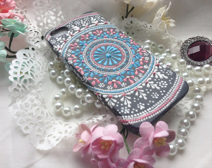 IPhone 5 and 5S Case, Exclusive case for IPhone, Unique case, Handmade case, Handpainted