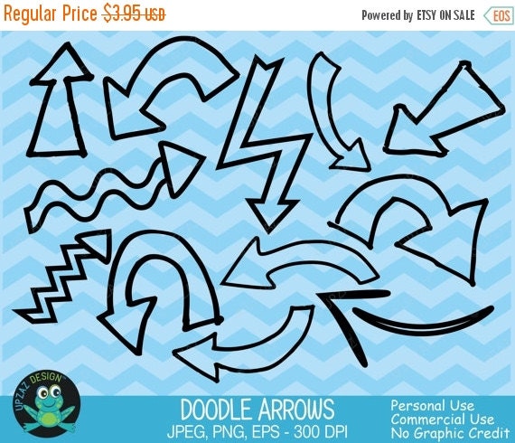 doodle arrows clipart free - photo #46