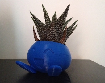 Oddish Planter , Pokemon Planter , Pokemon , Bulbasaur, Ivysaur, 3D printed, Cute, Best Christmas Gift, Monster, Geekery, Stocking Stuffer